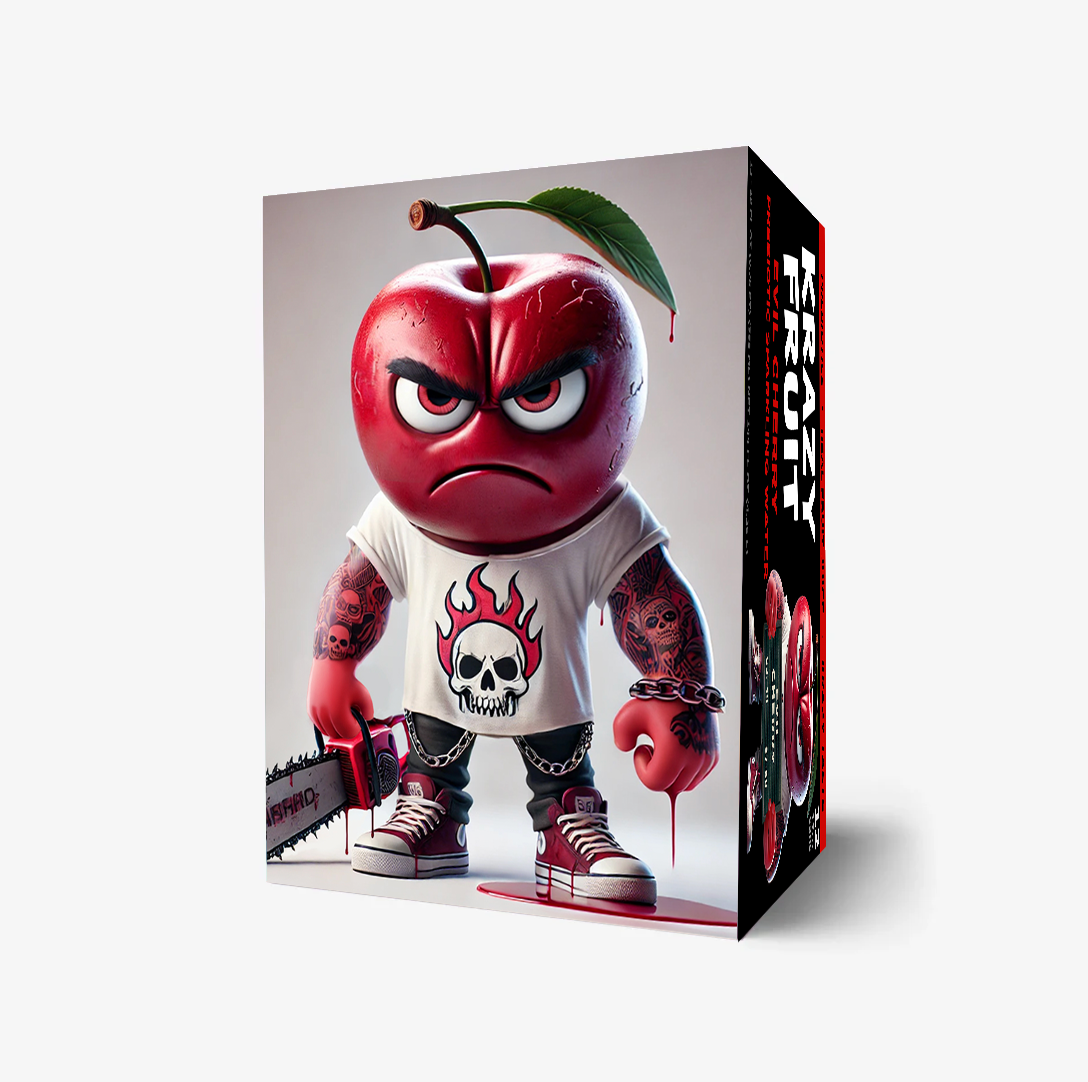 Evil Cherry Cola Prebiotic Sparkling Water 12 Pack